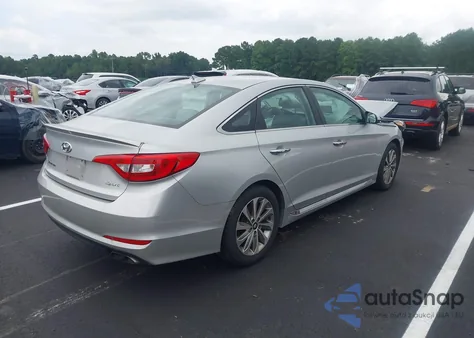 2016 Hyundai Sonata Sport/Limited z USA, uszkodzony, nr VIN 5NPE34AF7GH382676